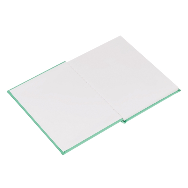 Скетчбук для акварели 40л., 150*200 Greenwich Line, бирюзовый, кожзам, на резинке, 200г/м2