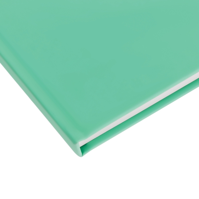 Скетчбук для акварели 40л., 150*200 Greenwich Line, бирюзовый, кожзам, на резинке, 200г/м2