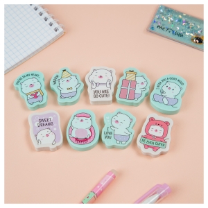 Ластик MESHU "Сute", фигурный, термопластичная резина, 40*30*13мм