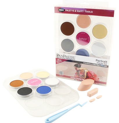 Набор ультрамягкой пастели PanPastel Colors Starter Portrait 7 цветов "Портрет" купить в художественном магазине ArtCraft.Space с доставкой по РФ и СНГ
