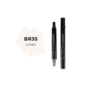 Маркер SKETCHMARKER Brush двухсторонний на спирт.основе цв.BR35 Льняное полотно Маркер SKETCHMARKER Brush двухсторонний на спирт.основе цв.BR35 Льняное полотно