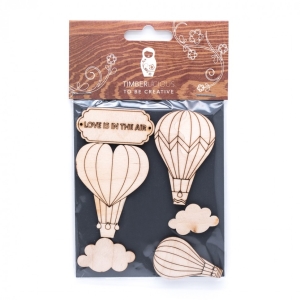 Набор заготовок для декорирования Holiday3 фанера 10х14см,