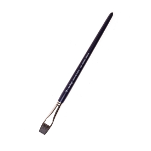 Кисть для акварели VanGogh 122 белка сибирская плоская ручка короткая №16