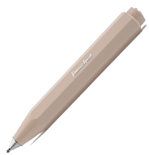 Ручка шариковая KAWECO SKYLINE Sport 1.0мм цвет корпуса кофе с молоком,