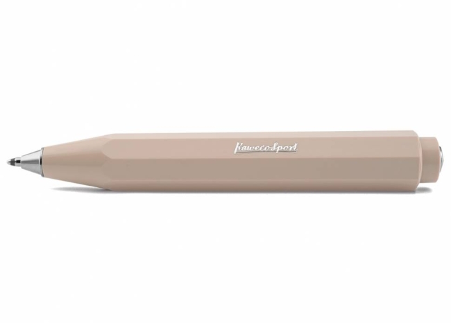 Ручка шариковая KAWECO SKYLINE Sport 1.0мм цвет корпуса кофе с молоком,