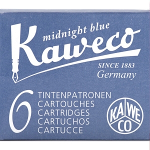 Набор картриджей KAWECO 6шт темно-синий