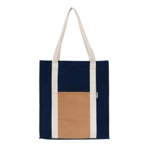 Сумка-шоппер Forst "Sky" 40*35*8см, 1 отделение, 1 карман, вельветовая на кнопке