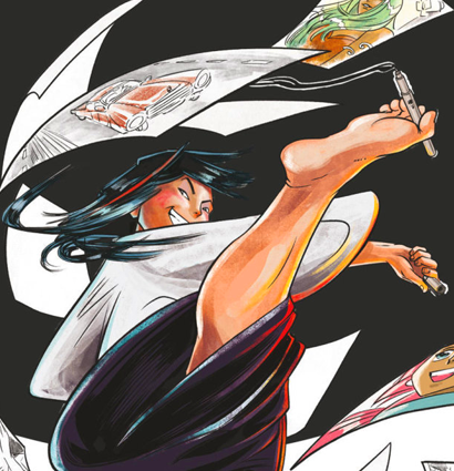 Скетчбук универсальный Sakura Manga Bristol А4 / 20 листов / 250 гм Сакура Манга Бристол купить в магазине скетчбуков и маркеров ArtCraft.Space