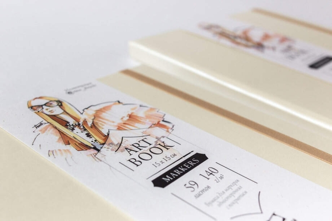 Скетчбук для маркеров Малевичъ "Fashion" кремовый с пропиткой квадратный 20х20 см / 60 листов / 75 гм купить в магазине маркеров ArtCraft.Space с доставкой по РФ и СНГ Скетчбук для маркеров Малевичъ "Fashion" кремовый с пропиткой квадратный 20х20 см / 60 листов / 75 гм купить в магазине маркеров ArtCraft.Space с доставкой по РФ и СНГ