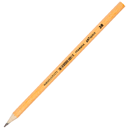 Карандаш чернографитный простой ArtSpace "Графика" 3B купить в художественном магазине ArtCraft.Space с доставкой по всему миру Карандаш чернографитный простой ArtSpace "Графика" 3B купить в художественном магазине ArtCraft.Space с доставкой по всему миру