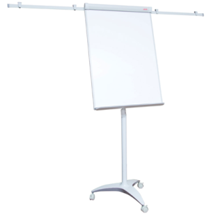 Флипчарт передвижной Berlingo "Premium", 70*100см, регул. по выс., боков. держатели д/бумаги,полочка