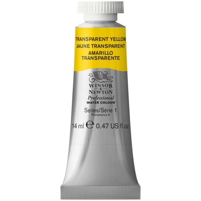 Акварель художественная Winsor&Newton "Professional", 14мл, туба, желтый прозрачный Акварель художественная Winsor&Newton "Professional", 14мл, туба, желтый прозрачный