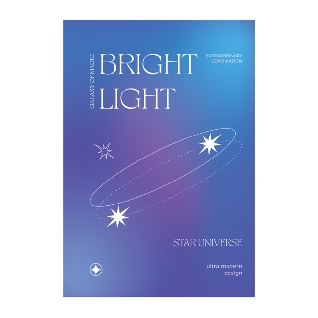 Ежедневник недатированный А5, 136л., ЛАЙТ, BG "Bright light", матовая ламинация