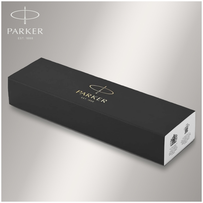 Ручка перьевая Parker "IM Essential Muted Black CT" черная, 0,8мм, подарочная упаковка