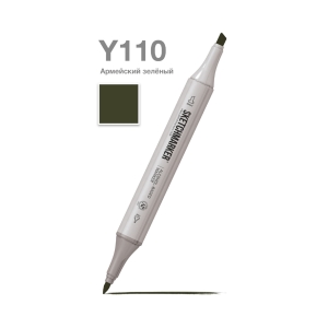 Маркер SKETCHMARKER двухсторонний на спирт.основе цв.Y110 Армейский зелёный Маркер SKETCHMARKER двухсторонний на спирт.основе цв.Y110 Армейский зелёный