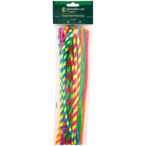 Материал декоративный Greenwich Line "Пушистая проволока", ассорти, 300мм, 50шт.