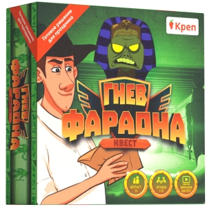 Квест Креп "Гнев фараона", картонная коробка
