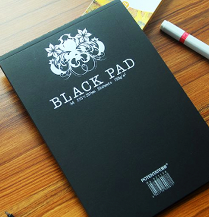 Скетчбук купить в интернет-магазине ArtCraft.Space. Скетчбук с черной бумагой для рисования заказать с доставкой.