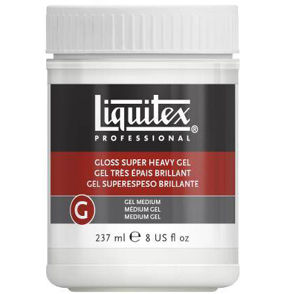 Гель-медиум для акрила Liquitex Gloss Super Heavy Gel супер-глянцевый плотный 237 мл купить в художественном магазине ArtCraft.Space
