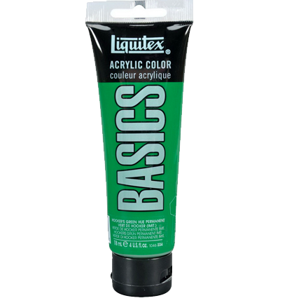 Краска акриловая Liquitex Basics №224 хукера зеленый перм 118 мл купить в художественном магазине ArtCraft.Space с доставкой по всему миру