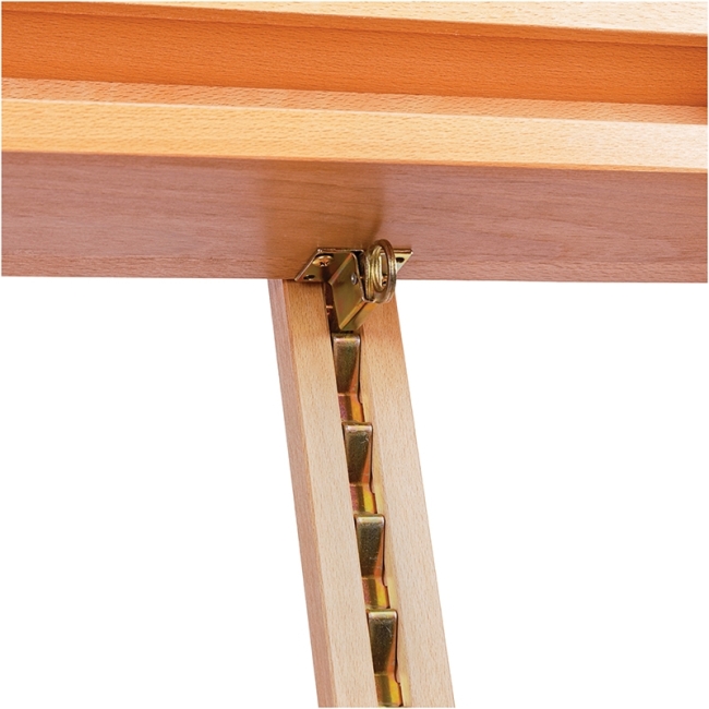 Мольберт студийный станковый высота 171-236 см из бука "Московская палитра" Гамма купить в магазине ArtCraft.Space