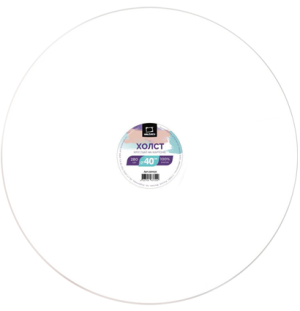 Холст на картоне круглый Малевичъ, 40 см