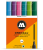 Molotow Набор маркеров ONE4ALL 227HS Basic-Set 2 6 шт 200454 4 мм