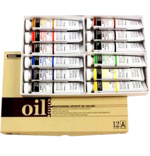 Набор красок SH OIL COLOR PRO 12цв*50мл A,