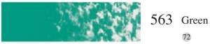 Пастель MUNGYO масляная, цвет № 563 зеленый