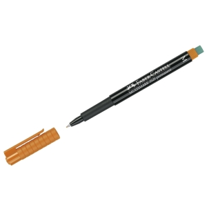 Маркер перманентный Faber-Castell "Multimark permanent" M, оранж.,пулев.,1,0мм,с ласт.