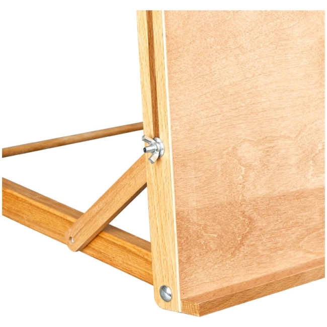 Мольберт настольный планшетный для А2 Гамма "Студия", 60*44*3(44)см, российский бук