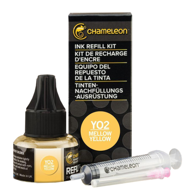 Чернила Chameleon сочные желтые YO2 25 мл