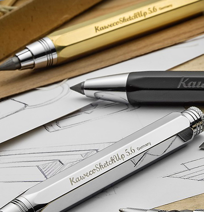 Механический карандаш Kaweco Sketch Up в жестяном футляре коллекционный, латунный купить в фирменном художественном магазине ArtCraft.Space с доставкой по РФ и СНГ