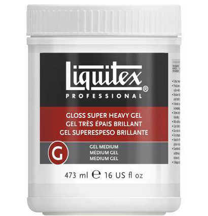 Гель-медиум для акрила Liquitex Gloss Super Heavy Gel супер-глянцевый плотный 473 мл купить в художественном магазине ArtCraft.Space