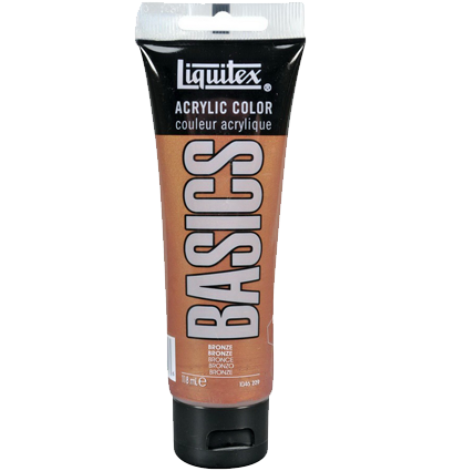 Краска акриловая Liquitex Basics №229 бронза 118 мл купить в художественном магазине ArtCraft.Space с доставкой по всему миру