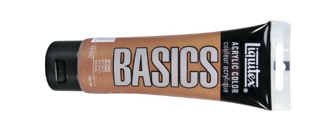 Краска акриловая Liquitex Basics №229 бронза 118 мл купить в художественном магазине ArtCraft.Space с доставкой по всему миру