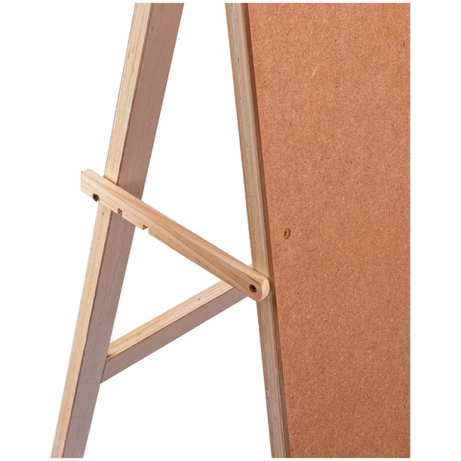 Мольберт напольный Хлопушка Гамма "Студия", планшет 60*60см, 60*4,3*120см, сосна