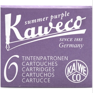 Набор картриджей KAWECO 6шт фиолетовый