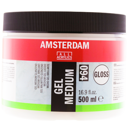 Гелевый медиум для акрила Amsterdam Gel Medium Gloss 094 глянцевый в банке 500 мл купить в художественном магазине ArtCraft.Space с доставкой по РФ и СНГ