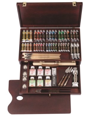 Набор масляных красок Rembrandt Максимальный 19цв*15мл/18цв*40мл/3цв*60мл/1цв*150мл,