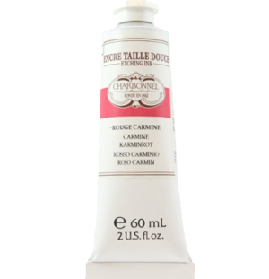 Краска офортная туба 60мл кармин,