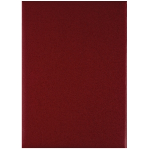 Папка адресная OfficeSpace, (без надписей), А4, бумвинил, бордовая, инд. упаковка