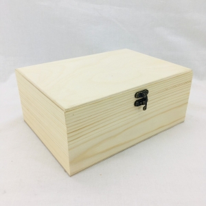 Заготовка для декорирования шкатулка с замком 22х16х9см,