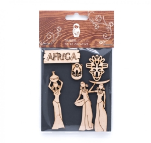 Набор заготовок для декорирования Holiday6 фанера 10х14см