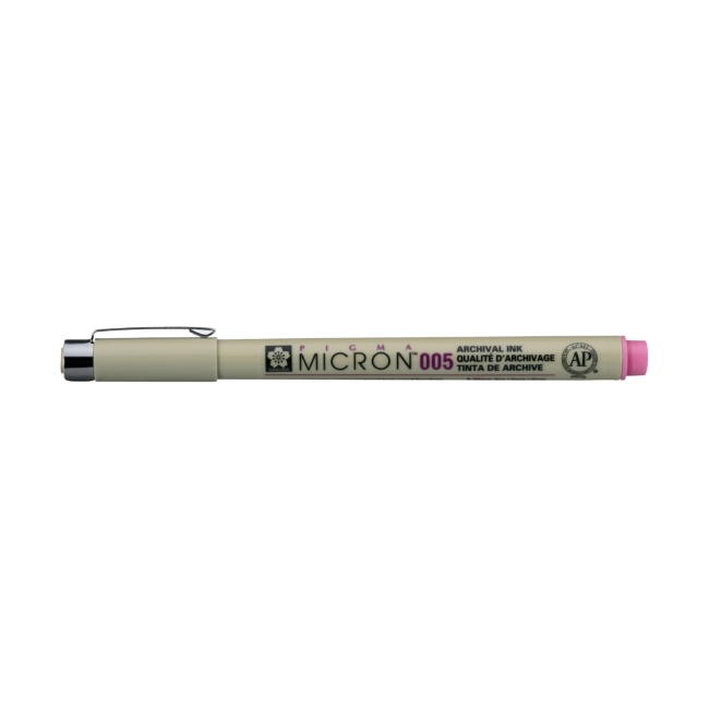 Ручка капиллярная Pigma Micron 0.2мм Розовый