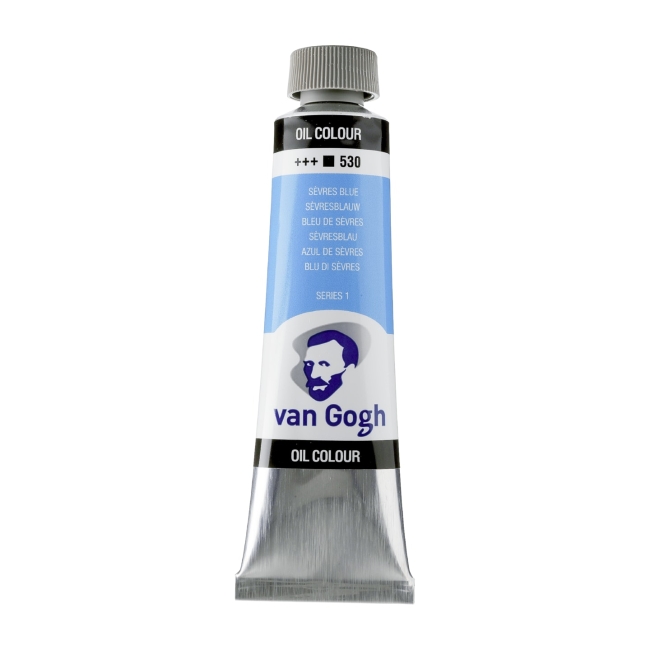 Краска масляная Van Gogh туба 40мл №530 Синий севрский