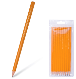 Набор карандашей ч/г Koh-I-Noor "1696", 12шт., 2H-2B, заточен., ПВХ уп., европодвес