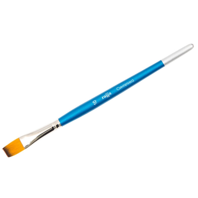 Кисть синтетика Гамма, плоская №10 Кисть синтетика Гамма, плоская №10