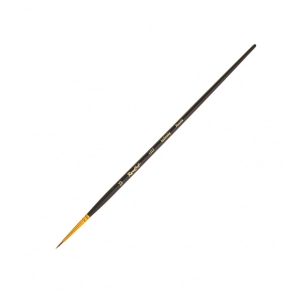 Кисть Roubloff Серия 1117 колонок круглая укороченная вставка ручка матовая длинная №1,5