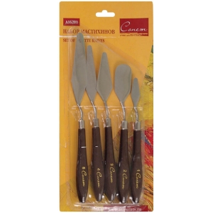 Набор мастихинов Сонет, 5шт., блистер